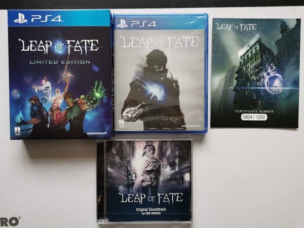 Leap of Fate EAS#0804 PS4 Brand New