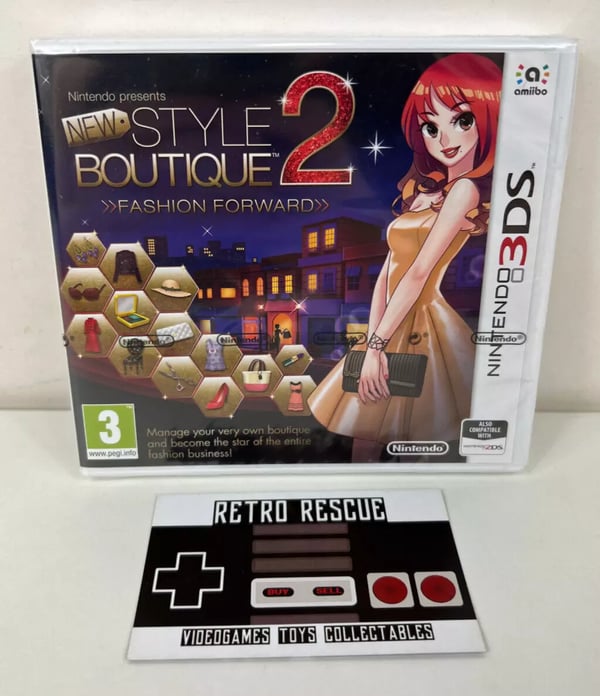 Style Boutique 2 Fashion Forward Nintendo 3DS Game PAL Brand New