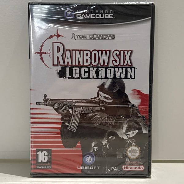 Tom Clancy's Rainbow Six Lockdown Nintendo Gamecube 2005 PAL Brand New