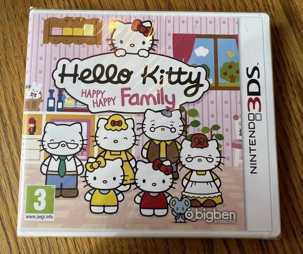 4x HELLO KITTY & FRIENDS Nintendo 3DS Game Around The World Brand New