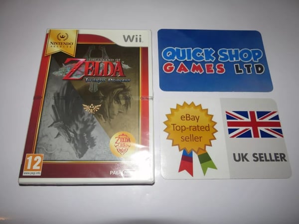 Nintendo Selects Legend of Zelda: Twilight Princess Nintendo Wii pal Brand New