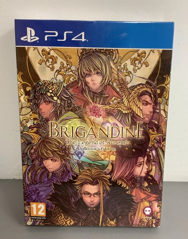 PlayStation 4 PS4 Brigandine The Legend of Runersia Collector's Edition Brand New