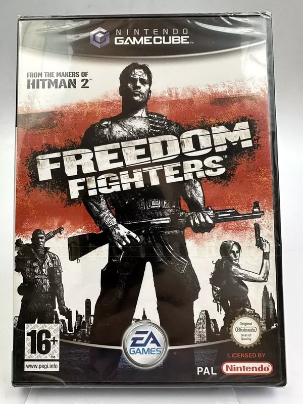 Gamecube Freedom Fighters Pal Brand New