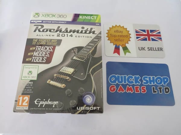 Rocksmith 2014 edition (Xbox 360) pal Brand New