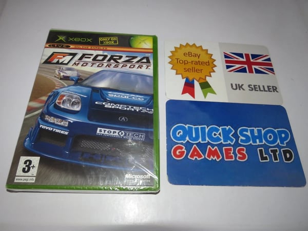 Forza Motorsport Xbox) pal version Brand New