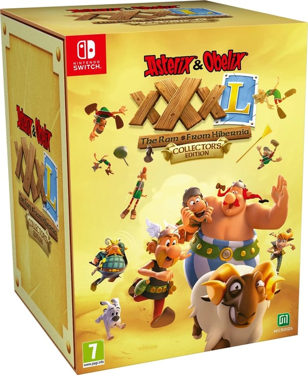 Asterix & Obelix XXXL: The Ram from Hibernia Collector's Edi (Nintendo Switch) Brand New