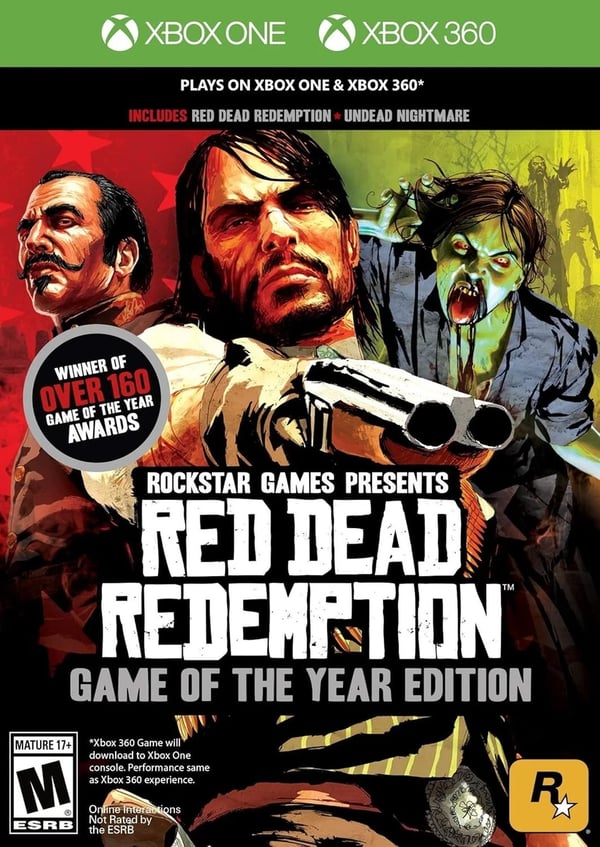 Red Dead Redemption Game of the Year (USA IMPORT) (Multi Region) (XBOX 360) Brand New