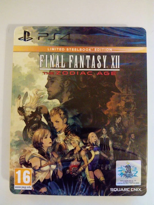 Final Fantasy XII Limited Steelbook Edition (PS4) Brand New
