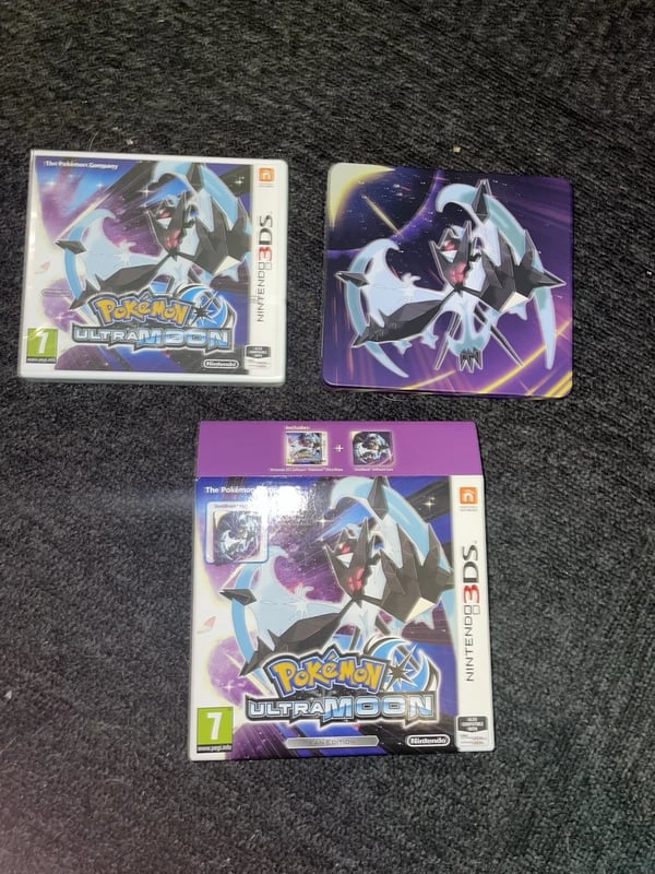 PokÃ©mon Ultra Moon Fan Edition Steelbook and Box Nintendo 3DS Brand New