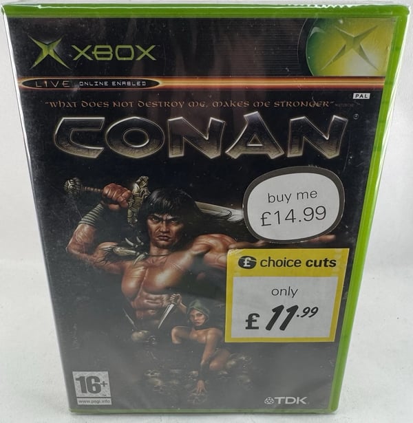 Conan XBOX Video Game Brand New