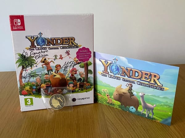 YONDER: Cloud Catcher Chronicles Signature Edition w/ Coin Nintendo Switch Brand New