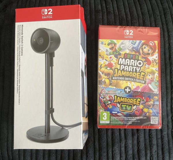 Super Mario Party Jamboree TV Nintendo Switch 2 Edition + Official Camera Brand New