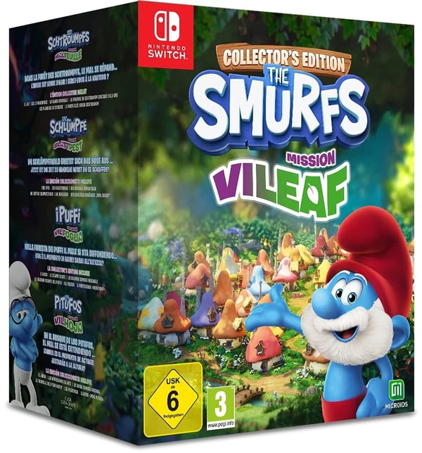 The Smurfs: Mission ViLeaf Smurftastic Edition (Nintendo Swi (Nintendo Switch) Brand New