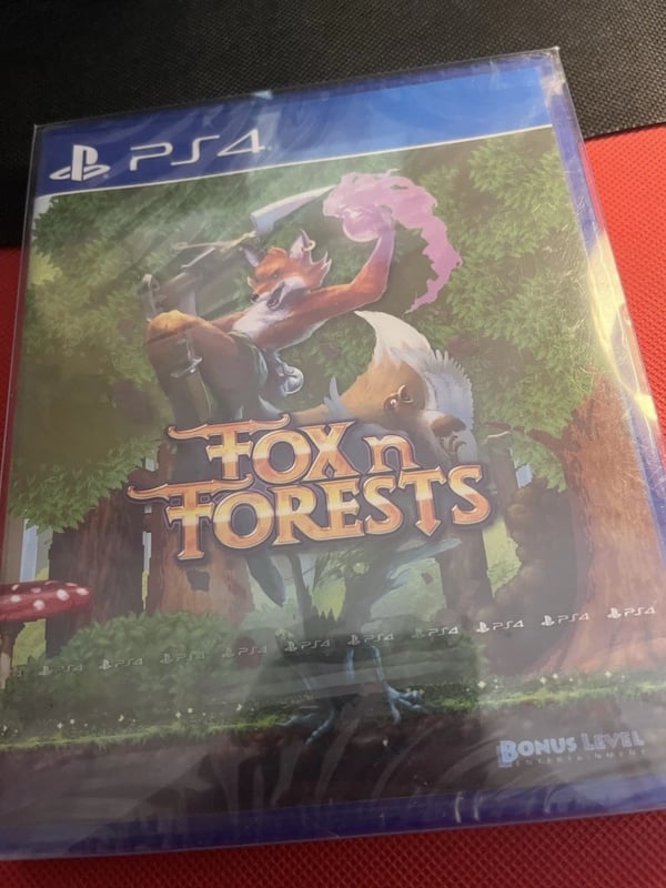 Fox n Forests Sony Playstation 4 PS4 With Postcard Strictly Limited Brand New
