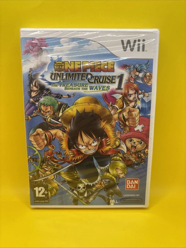 One Piece Unlimited Cruise Episode 1: The Treasure Beneath the Waves 2008 Wii Brand New