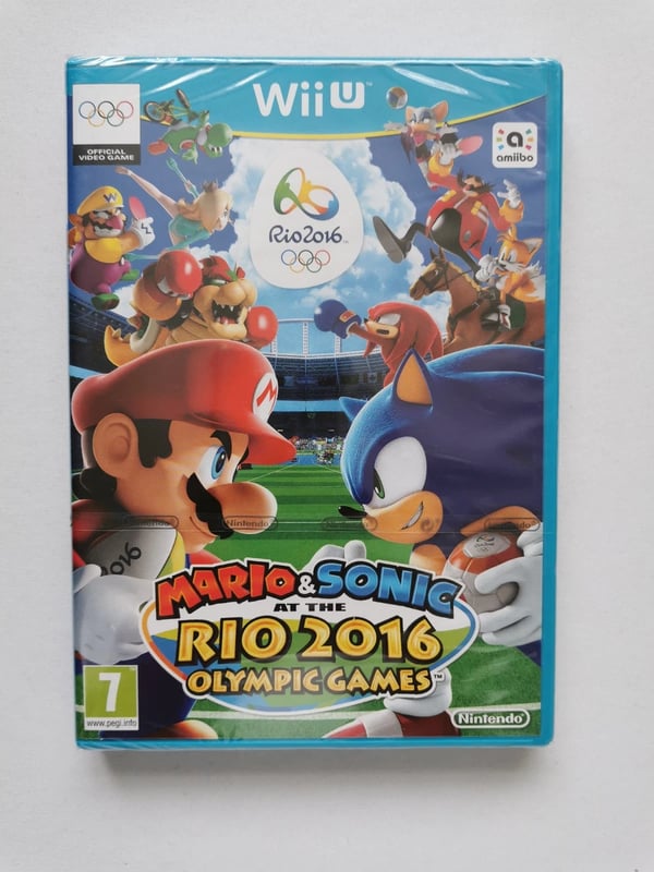Mario&Sonic at the Rio 2016 Olympic Games Nintendo WiiU Brand New