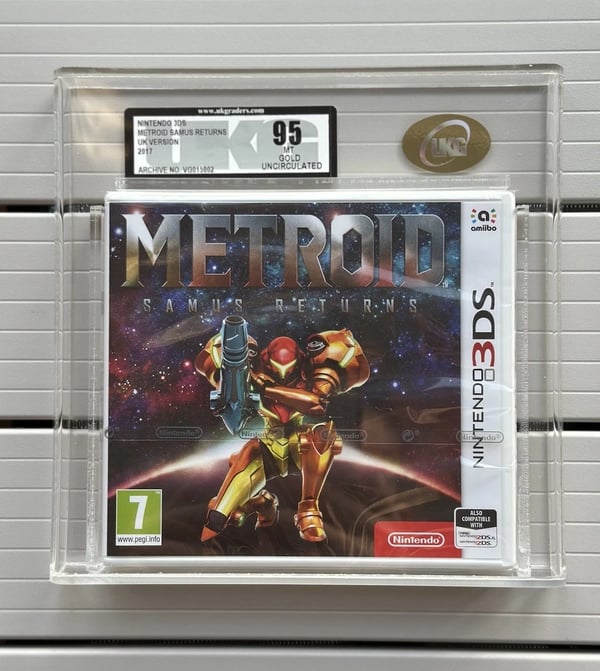 Metroid Samus Returns G 95 MINT Nintendo 3DS Graded No VGA Brand New