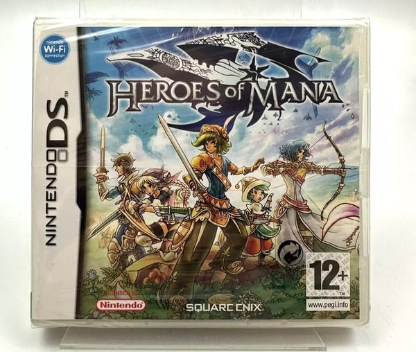 Nintendo DS Heroes Of Mana (2007) Brand New