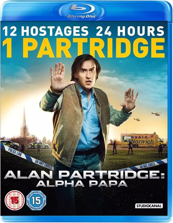 ALAN PARTRIDGE : ALPHA PAPA Bluray Disc Brand New