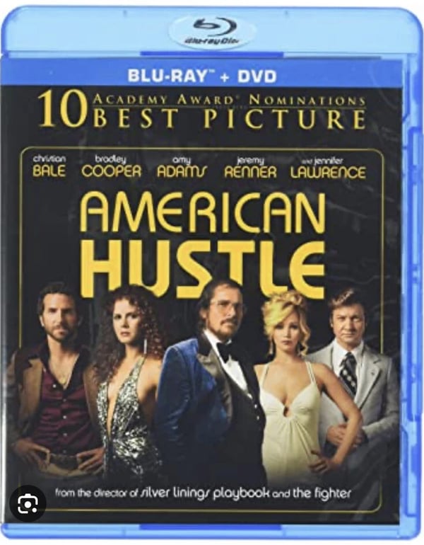 American Hustle (DVD/Bluray, 2013) Brand New