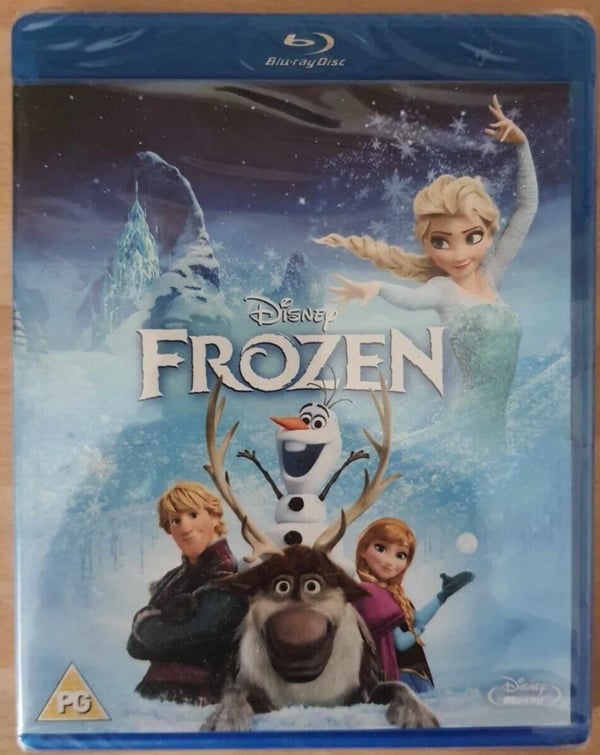 Disney Pixar Frozen Blu Ray Brand New