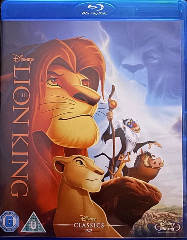 The Lion King Blu Ray Walt Disney Brand New
