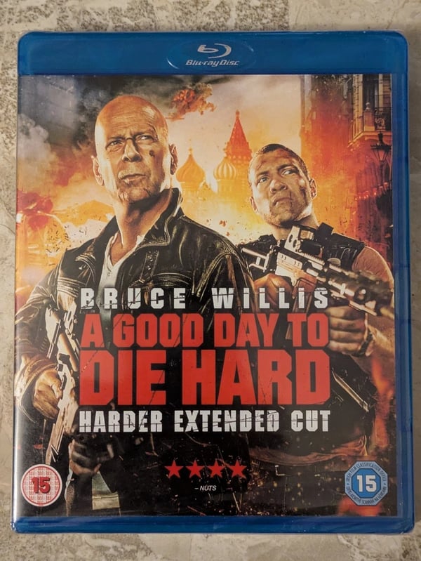 A Good Day to Die Hard (Bluray, 2013) Bruce Willis free postage Brand New