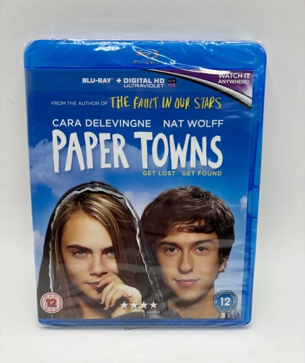 Paper Towns (Bluray 2015) Cara Delevingne / Nat Wolff Brand New