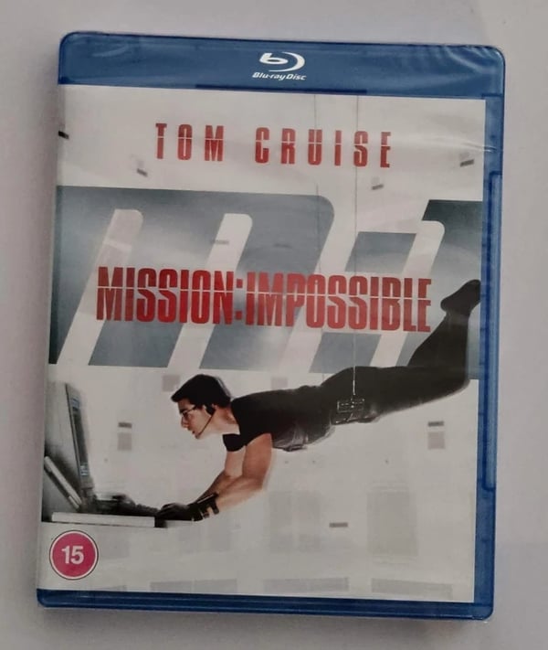Tom Cruise/Mission Impossible,25 Years ly Remastered, (Bluray). Brand New