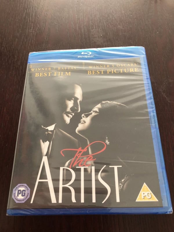 THE ARTIST, BluRay Movie, Cert PG, Hollywood 1927, + Brand New