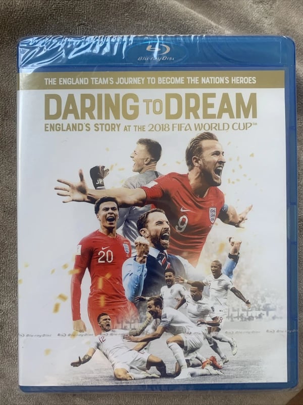 Daring to Dream: England's Story at the 2018 FIFA World Cup Bluray (2018) Brand New Daring to Dream: England's Story at the 2018 FIFA World Cup Bluray (2018) Brand New