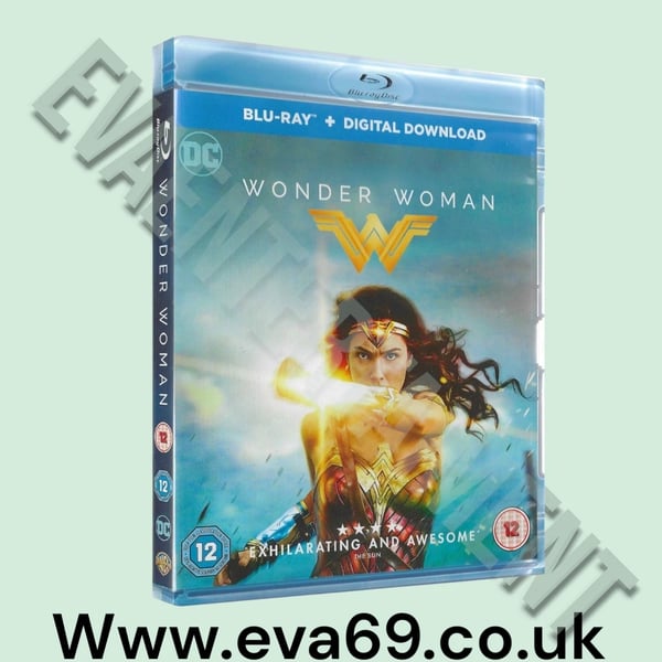 Wonder Woman blu ray P&P Free Brand New