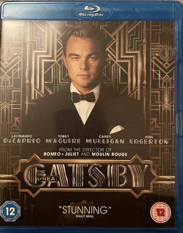 The Great Gatsby Leonardo Dicaprio Blu Ray Brand New