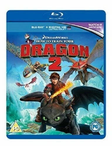 How To Train Your Dragon 2 Bluray Animation & Anime (2014) Jay Baruchel Brand New