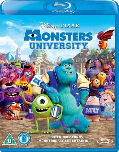 Monsters University BluRay (2013) Dan Scanlon cert U Brand New