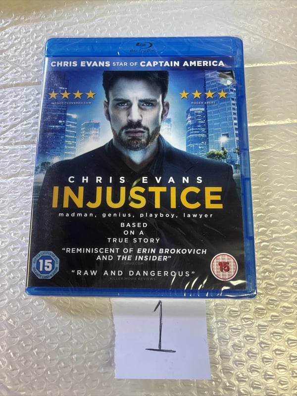 Injustice Blu (#1) Ray Brand New
