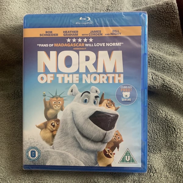 BluRay NORM OF THE NORM Animated Family Film Brand New