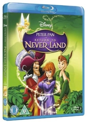 Peter Pan Return to Neverland Bluray Disney Brand New