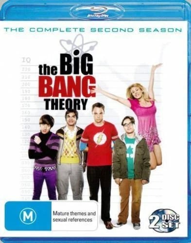 The Big Bang Theory Season 2 Bluray Region B () Brand New