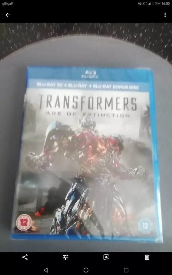 Transformers: Age of Extinction (3D + 2D Bluray + Bonus dis, 2014). Cert 12. Brand New