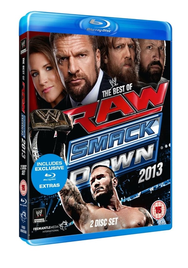 WWE Best Of Raw & Smackdown 2013 (BluRay) Brand New