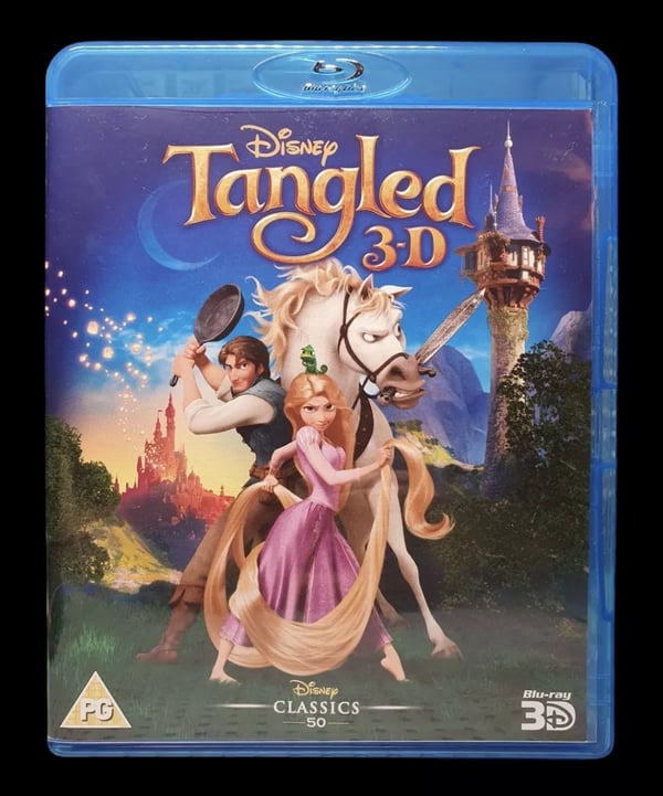 Tangeld 3d blu ray Run time min 100 approx foil P&P Free Brand New