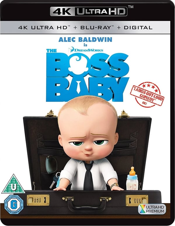The Boss Baby (Bluray) Tom McGrath Brand New
