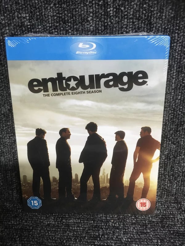 Entourage Season 8 bluray . Complete Eighth Series. Freepost In Brand New