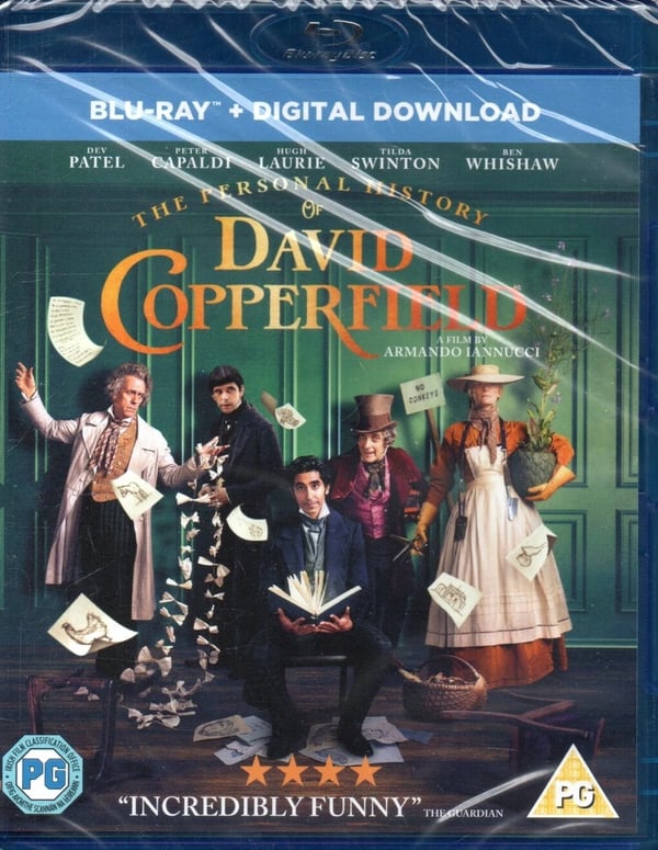 DAVID COPPERFIELD (2019) Dev Patel, Ben Whishaw BluRay Brand New