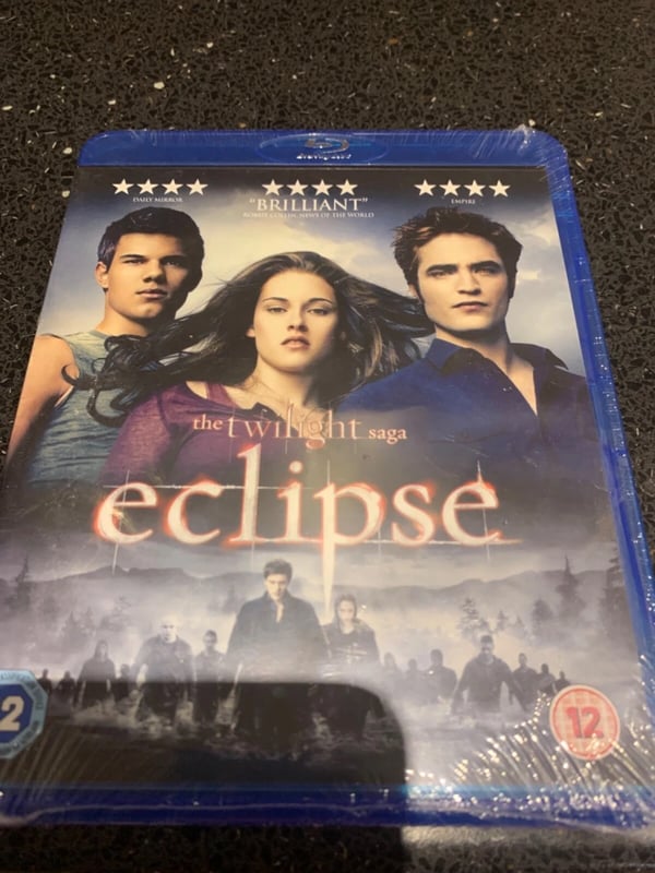 The Twilight Saga Eclipse Bluray Robert Pattinson, Kristen Stewart Brand New