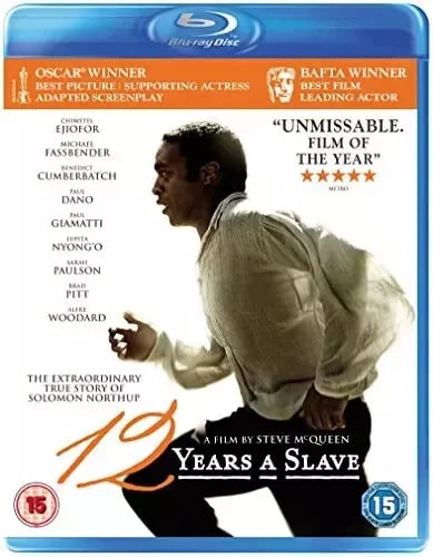 12 Years a Slave 2014 Bluray Brand New