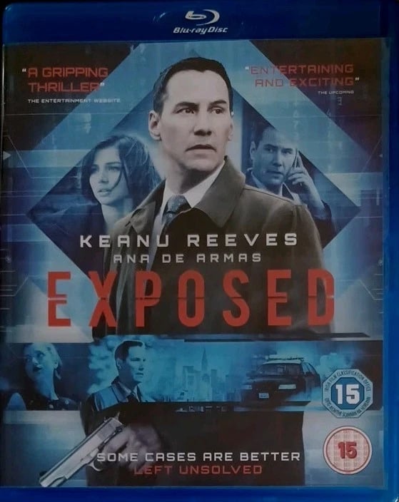 EXPOSED BLURAY KEANU REEVES ANA DE ARMAS + FREE POST #PB Brand New