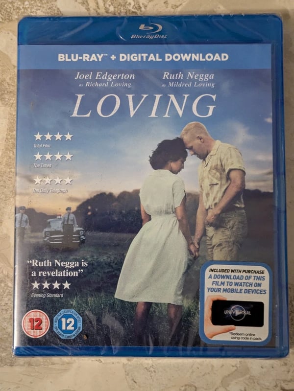 Loving BluRay (2017) Ruth Negga, Nichols (DIR) free postage Brand New