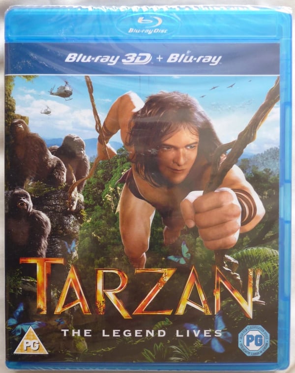 Tarzan (3D Bluray, 2013) copy Freepost Brand New